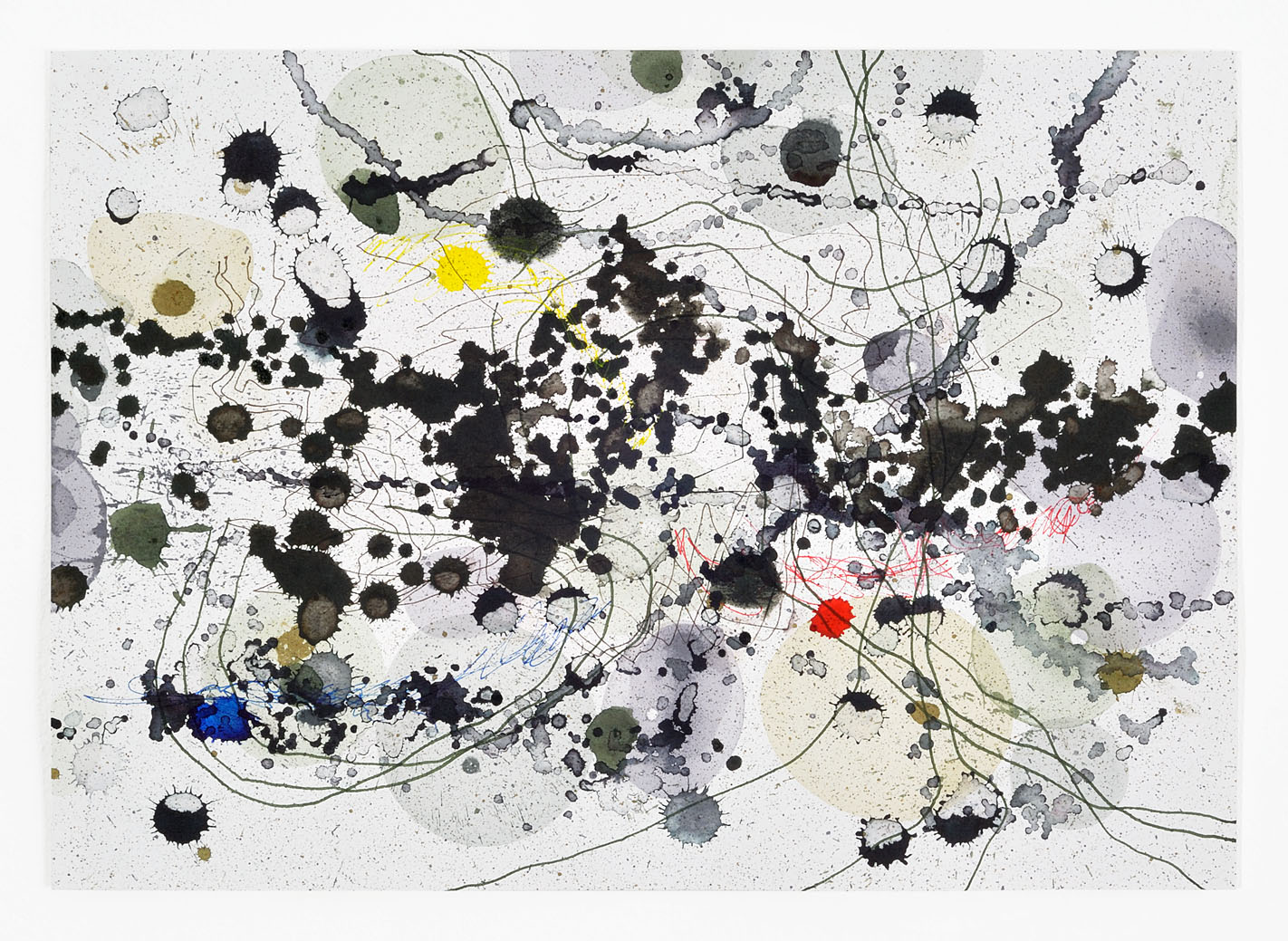  „RARH #06“, Mixed Media, Papier, 42 x 30 cm 