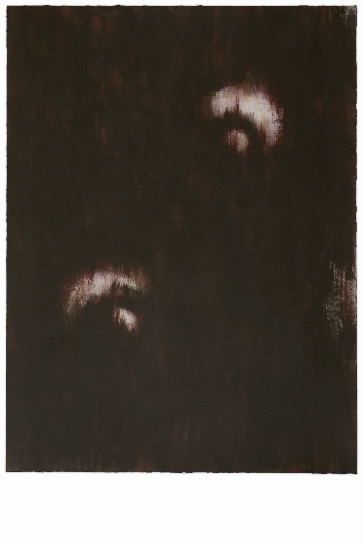  Clinamen, 36 x 48 cm, acrylic, paper, 2023 